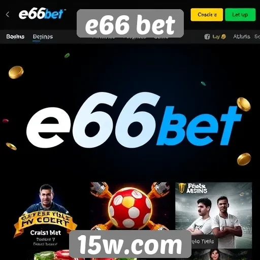 Promoções e bônus atraentes no e66 bet